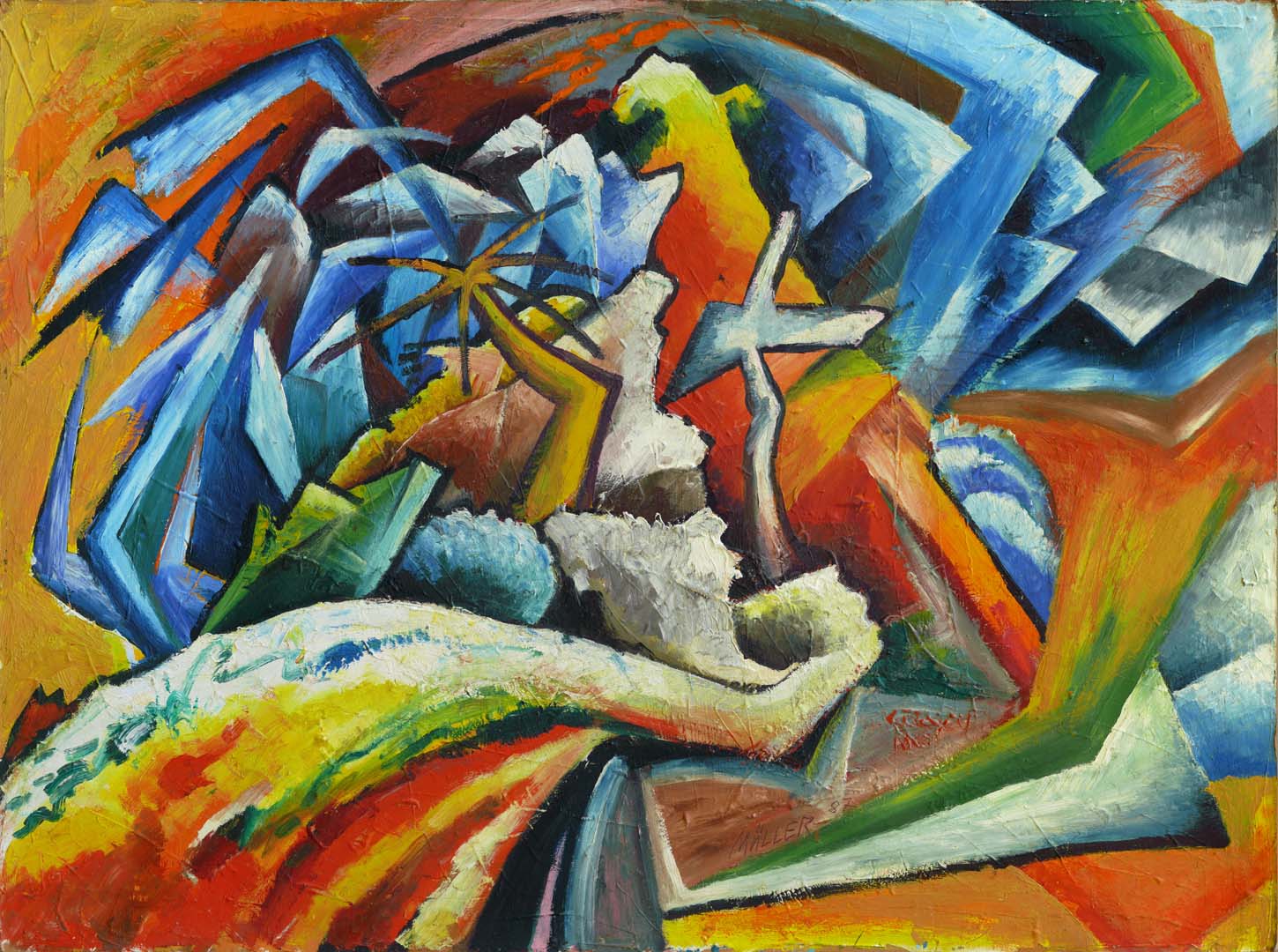 Gemälde: Übermütige Landschaft - Ölgemälde von TM Rotschönberg